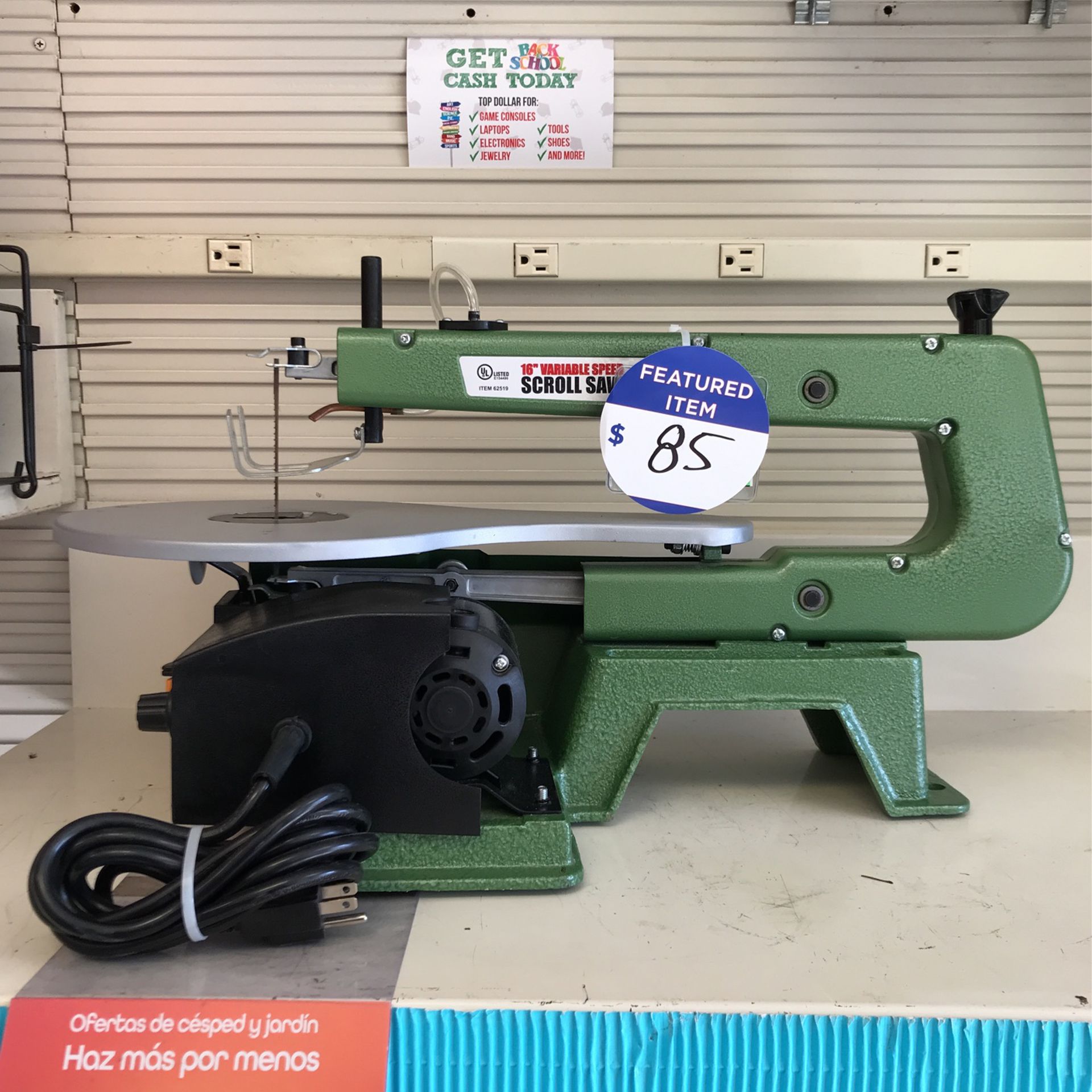 Central Machinery Scroll Saw