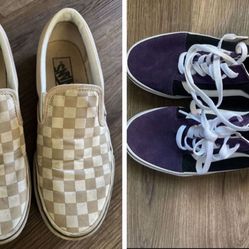 2 Pair Of Vans For $5 (both For $5)