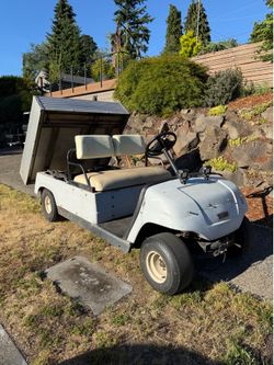 Gas golf cart