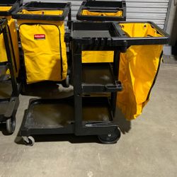 Rubbermaid Commercial Janitorial Cart 