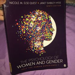 The psychology of women and gender