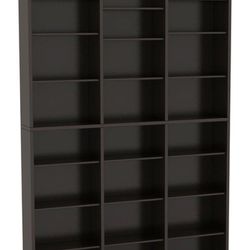 Atlantic Oskar 756 Media Storage Cabinet For Video Game, CD, DVD, Or Blu-ray Storage