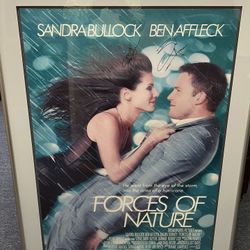 Forces Of Nature Signed Movie Poster