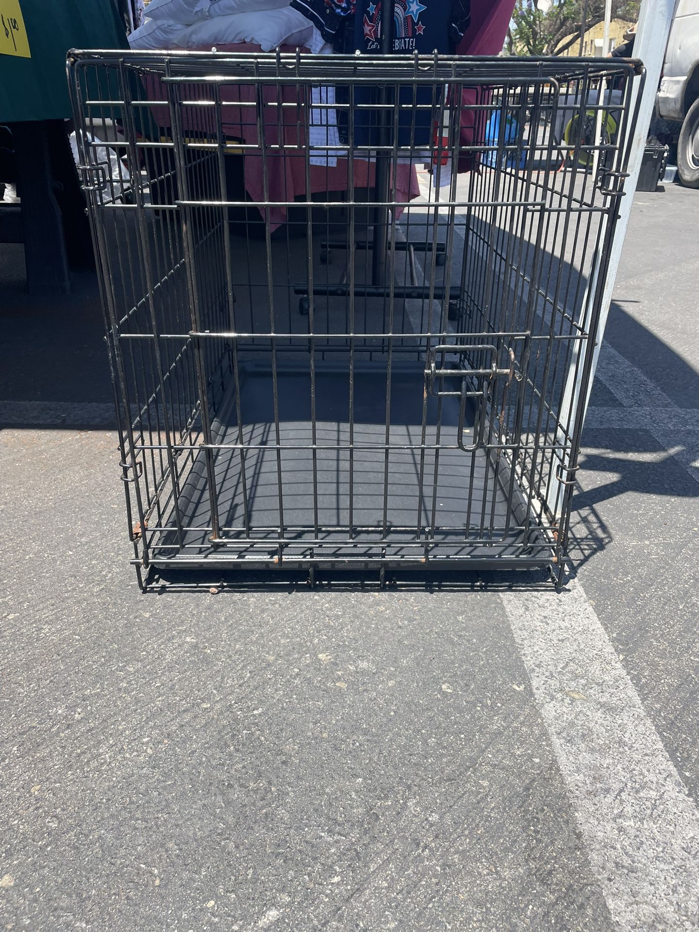 Single Door Wire Dog Or Cat Crate 