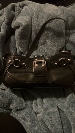 Black grunge purse