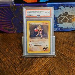 Hitmonchan #11 Holo Psa 8