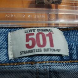  LEVI'S 501 34x32 Buttonfly Jeans