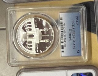 1984-S Olympic Silver Dollar PCGS PR69DCAM