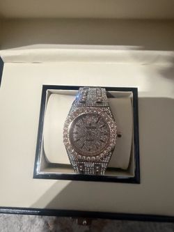 Moissanite Two-Tone Diamond Watch