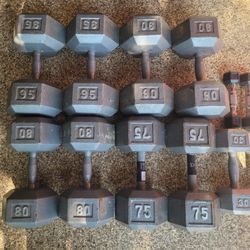 Dumbbells - $1 Per LB