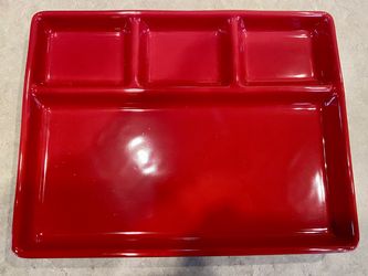 Bento 4 Compartment Lunch Plates, Set Of 4