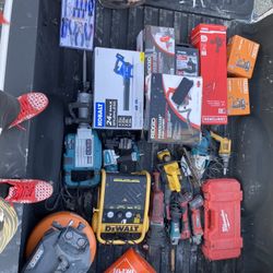 Construction Tools ,steel Saw,power Jack ,compressors Everything You See Needs To Go Asap Throw Me Offers