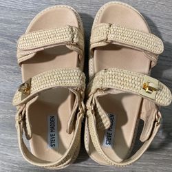 Steve Madden Raffia Sandals 8 1/2