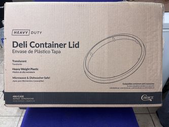 Heavy Duty Deli Container lids