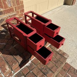 Antique Sewing Machine Drawers