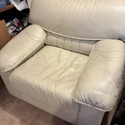 Italian Leather Couch