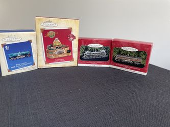 Lionel Train Ornaments 
