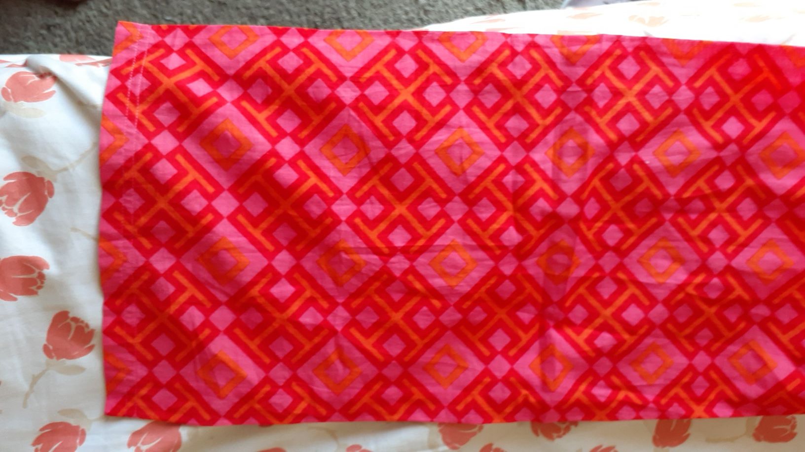 Tory Burch Hot Pink TB Logo Tie Front Beach Pants, Size 8