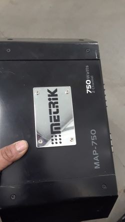 Metrik. /Amplifier /750watts