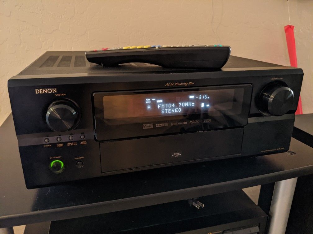 Denon AVR3805 AV receiver W/REMOTE for Sale in Phoenix, AZ OfferUp