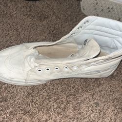 Pair Of White Vans