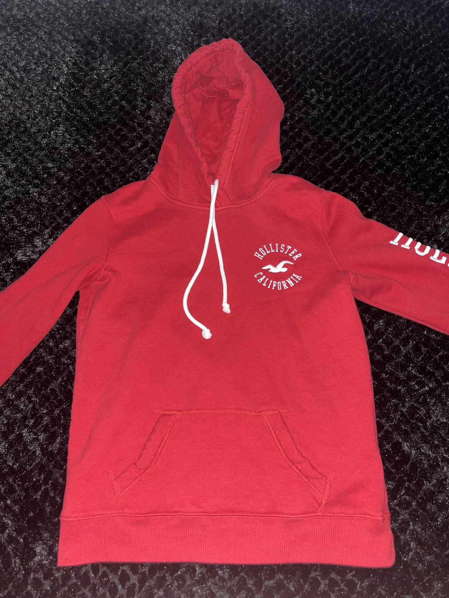 Hollister Red Hoodie – Size Small /Teen/Junior women’s