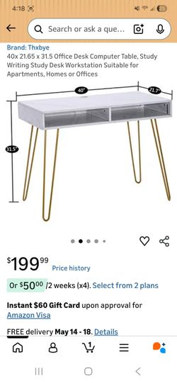 Marble desk