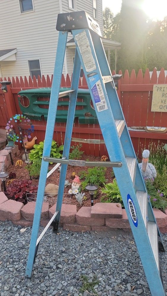 Werner 6 Ft Fiberglass Ladder
