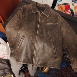 Vintage American Eagle Leather Jacket 