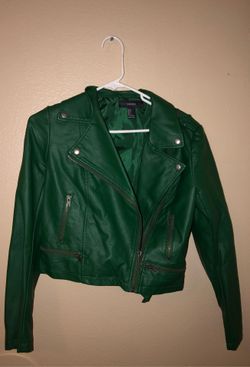Leather jacket size small