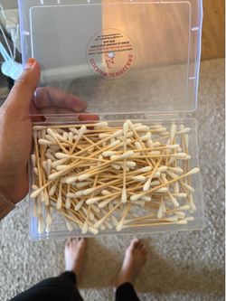 Bamboo Cotton Swabs