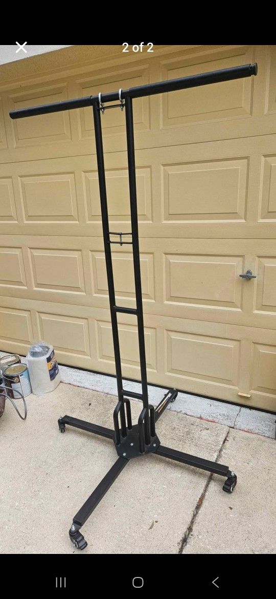 Bike Rack For 4 Bikes Metal With Locking Wheels