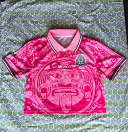 Mexico  Soccer Jersey Pink crop top