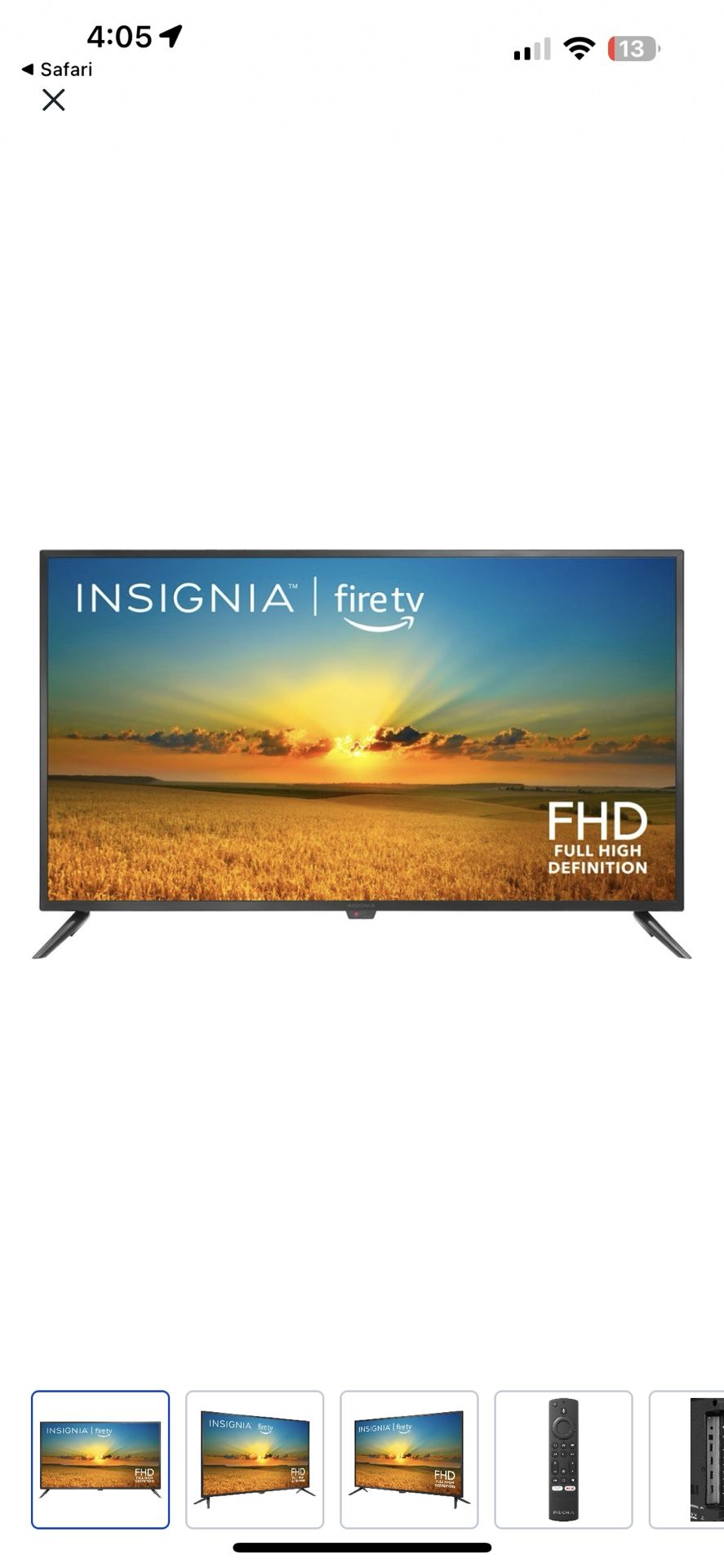 Insignia Fire 39 In Smart Tv