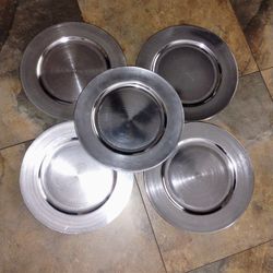 Silver Charger Plates