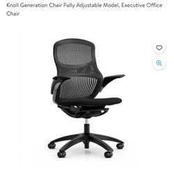 Knoll Knoll Generation Chair Fully Adjustable Model, Executive Office Chair 