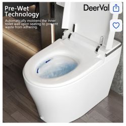 BRAND NEW SMART TOILET  NEW WITH REMOTE  CONTROL 