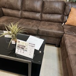 Sectional Couch + Pullout Couch