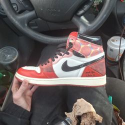 Jordan 1s Retro High Spidermans