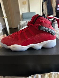 Jordan 6 Rings -  red