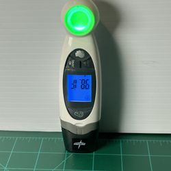 Medline Talking Infrared Digital Thermometer Model MDSTH1002 Ear Or Forehead Use