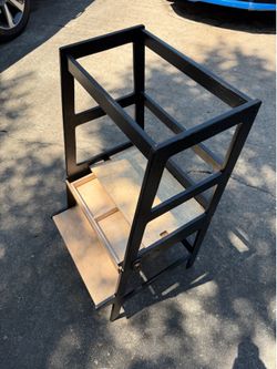 Convertible Toddler Learning Tower / Craft Table — $50 OBO