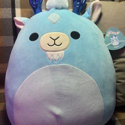 Squishmallows Stuffed Animals & Plush Toys, Xam the Aqua Kirin, 16"