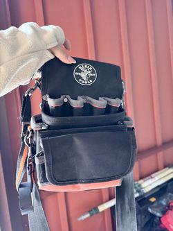Klein Tools Black Tool Pouch with Belt Strap