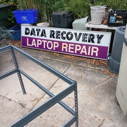 Store Front Lighted Sign Frame 