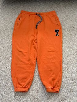 AMI x Puma Orange Sweatpants