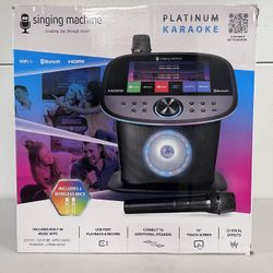 Platinum Karaoke Singing Machine