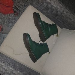 Dr. Martens 1460 Size 10US Green Boots