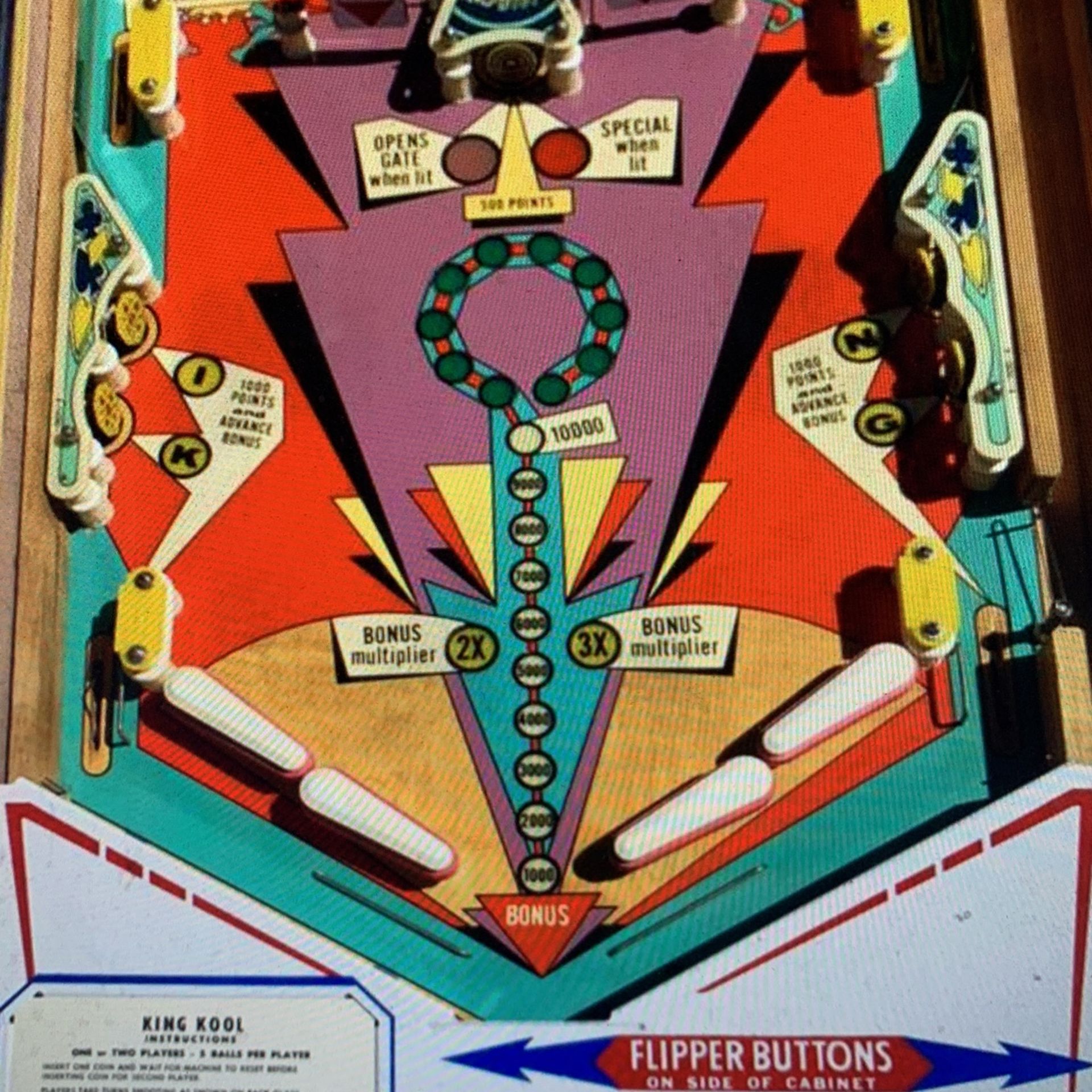 Gottlieb King Kool Pinball Machine for Sale in Concord, CA OfferUp