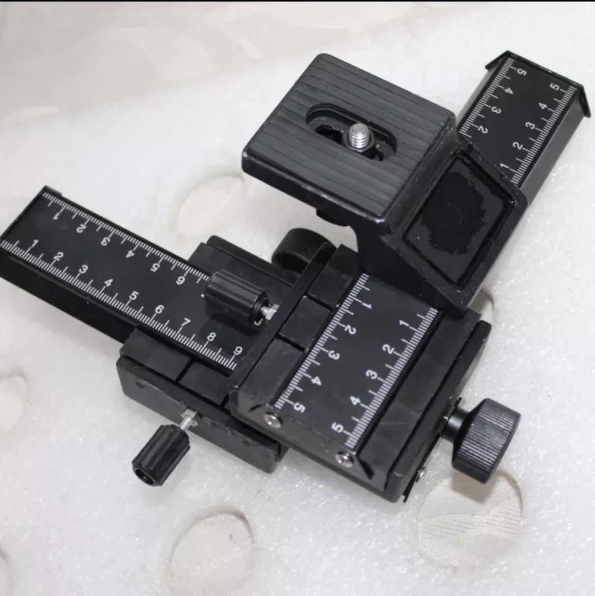 4 Way Macro Focusing Rail Slider for Close up Shooting